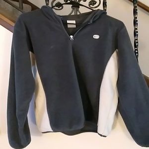 Hooded fleece sweatshirt